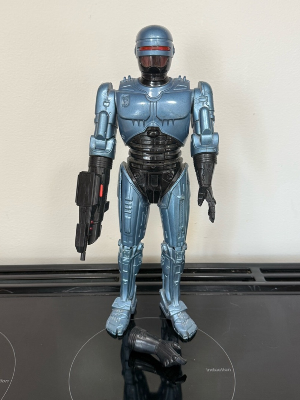 RARE VINTAGE ROBOCOP AUDIOTRONIC 12" FIGURE 1993 TOY ISLAND French Talking